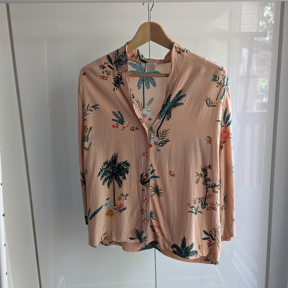 Des Petit Haut Silk-blend Shirt - Picture 6 of 6